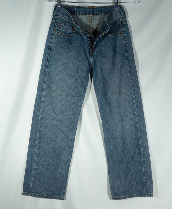 Vintage Kids Jeans Levi's 550 Red Tab Denim - Siz… - image 6