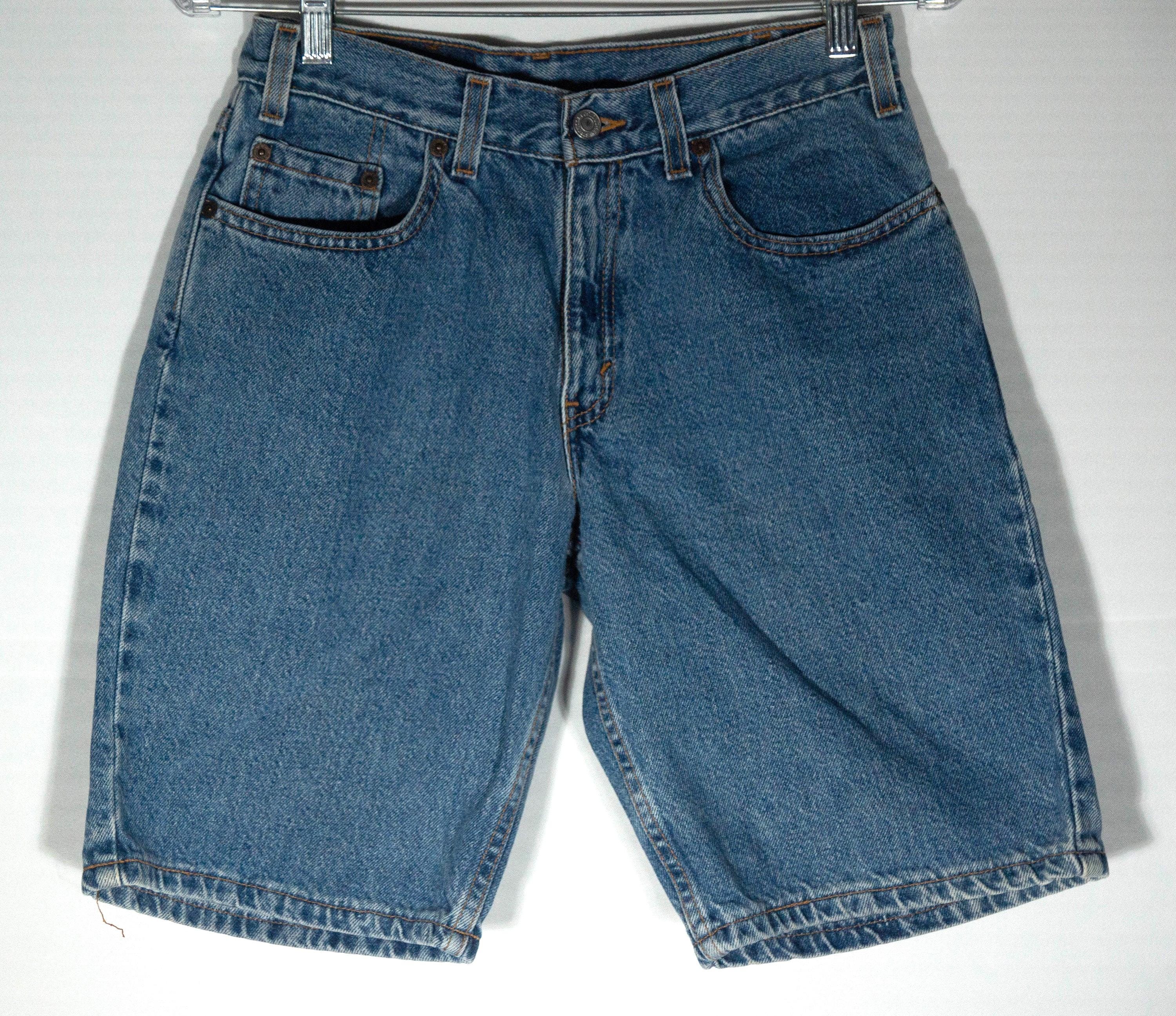 「希少」Levi's 550 ショートパンツ　レア 古着 リーバイス Levis 550 RELAXED FIT デニムショーツ ハーフ