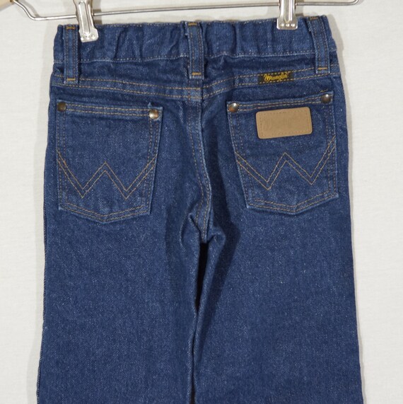 1990's Wrangler's Kids Jeans Vintage Western Denim Pa… - Gem