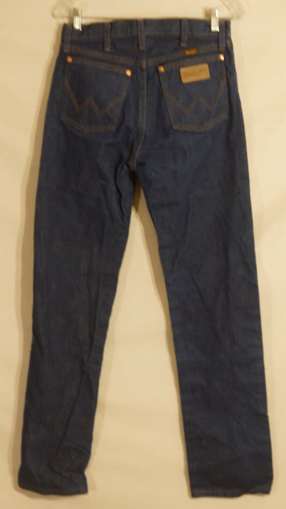 Vintage Wranglers Jeans Cowboy Western Wear Dark Blue… Gem