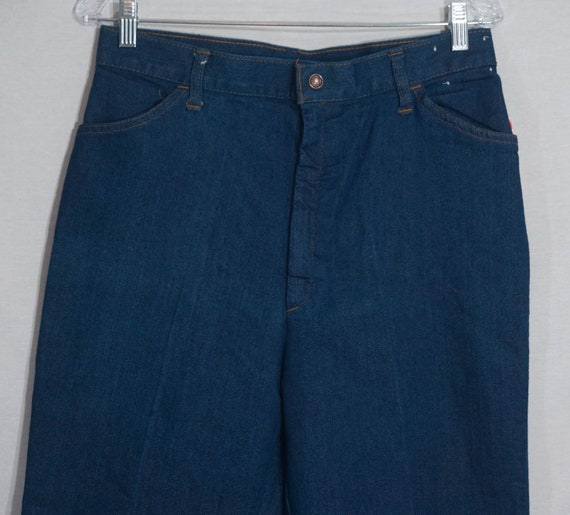 Vintage Levi's Orange Tab 1970's Bell Bottom Wide… - image 6