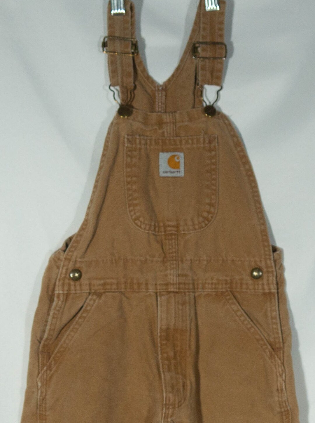 Kids Carhartt Overalls Dungarees Double Knee Patches Child Etsy Australia