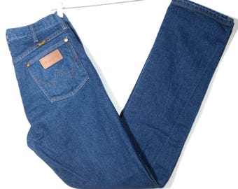 Vintage Wranglers Jeans: 80s USA Made Denim, Bootcut - 30x36