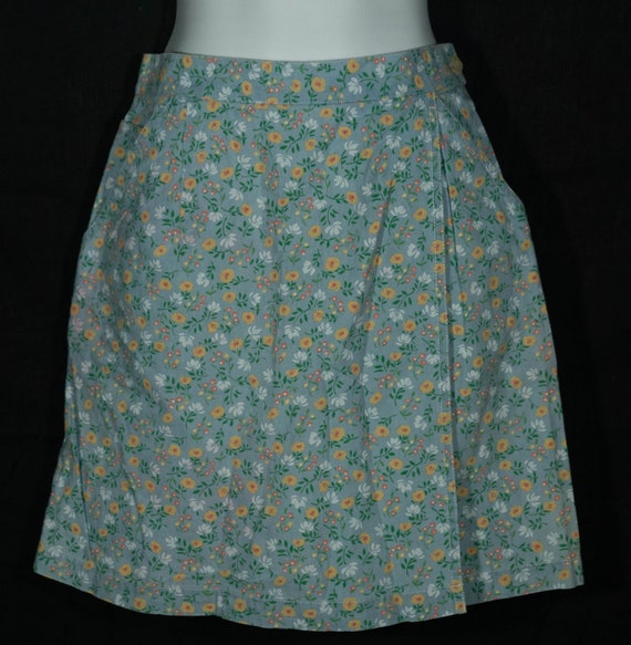 Vintage Skorts 80s Shorts Mini Skirt Wrap Over Bu… - image 1