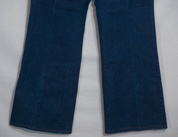 Vintage Levi's Orange Tab 1970's Bell Bottom Wide… - image 7