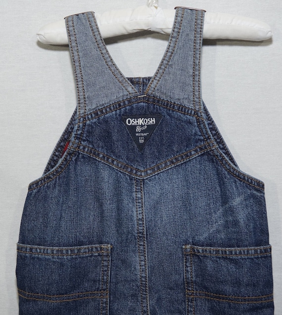 OshKosh Overalls Baby Jeans Vestbak Denim Patchwo… - image 7