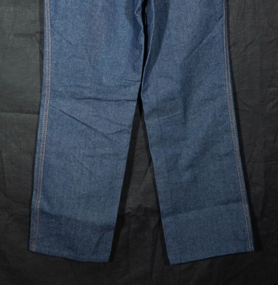 70s Jeans Vintage Bay Britches Denim Pants High R… - image 4