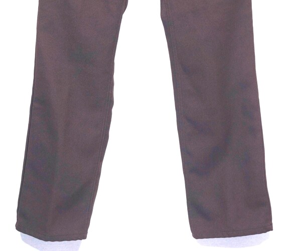 Vintage 70s Wrangler Western Pants: Brown Bootcut… - image 9