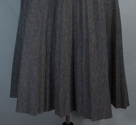 70s Jantzen Skirt Vintage Midi Pleated - 30" High… - image 5