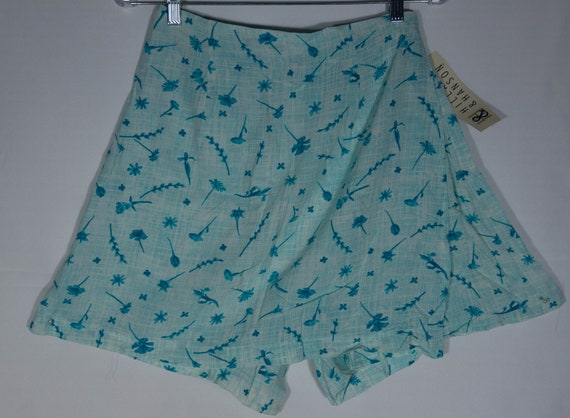 Vintage Skorts Shorts Mini Skirt Made in USA Hill… - image 1