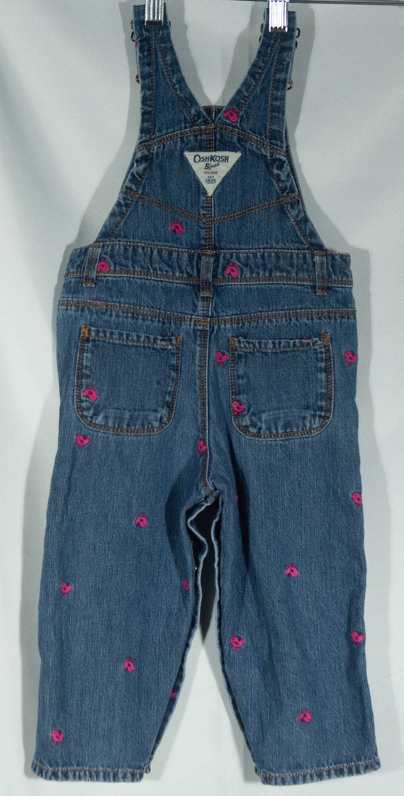 OshKosh Overalls Kids Vesbak Jeans Embroidered Ba… - image 4