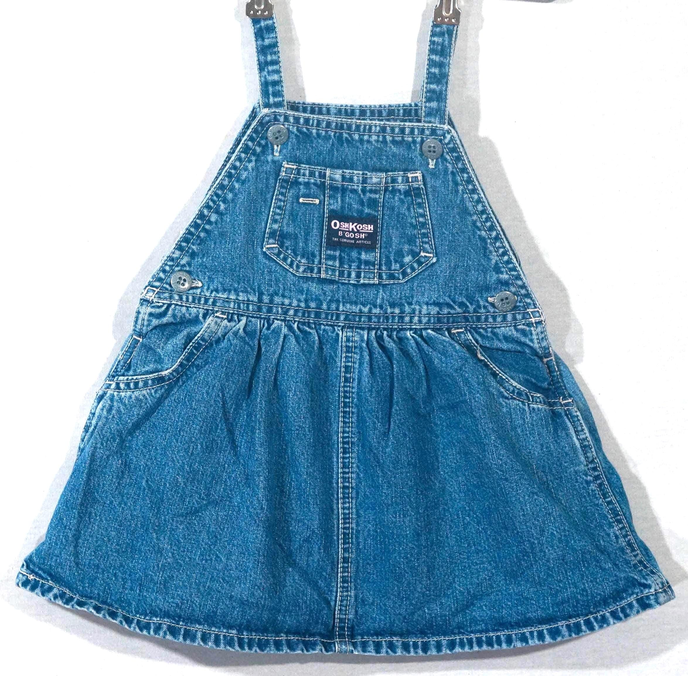 Oshkosh Denim Dress - Etsy