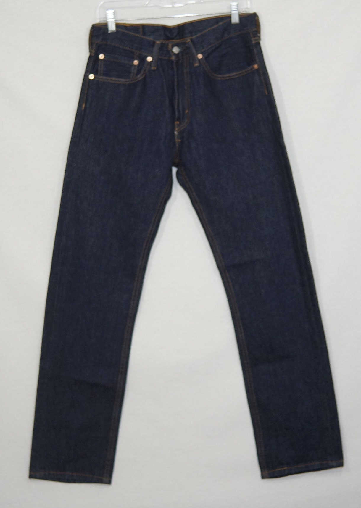 levi 505 dark wash jeans