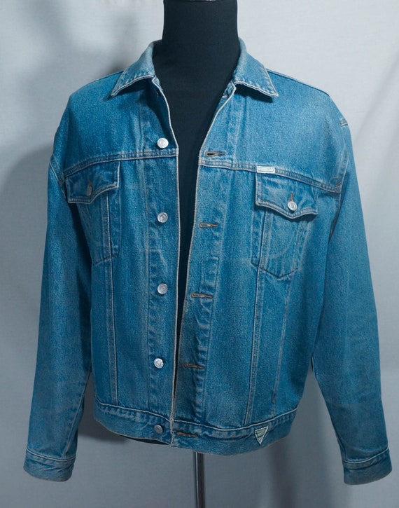 80s Guess Jean Jacket Vintage Denim 