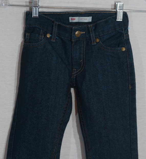 Toddler Levi's Jeans Red Tab 511 Dark Blue Wash C… - image 3