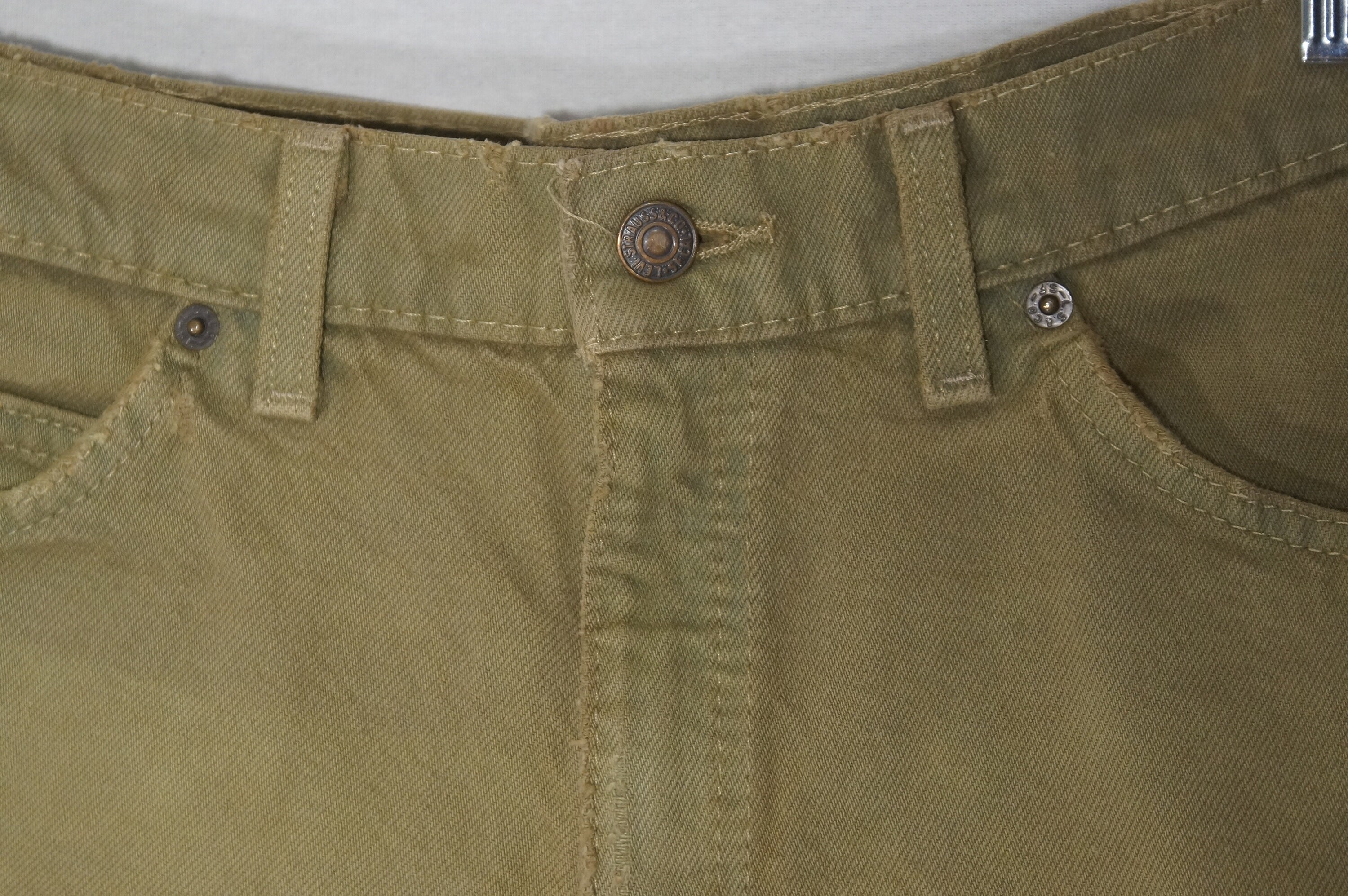1980's Levi's Jean Skirt Vintage Mini Cutoff Denim | Etsy