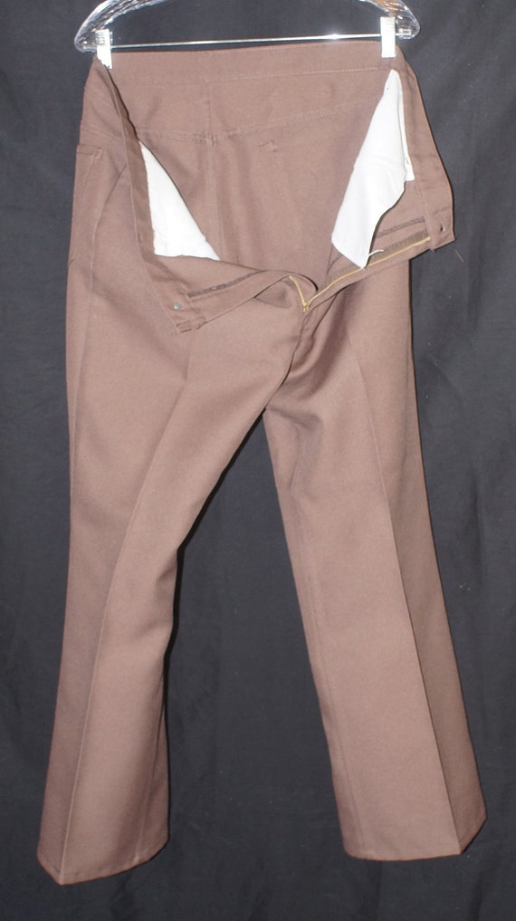 70s Levi's Pants Vintage Black Tab 517 Trousers -… - image 3