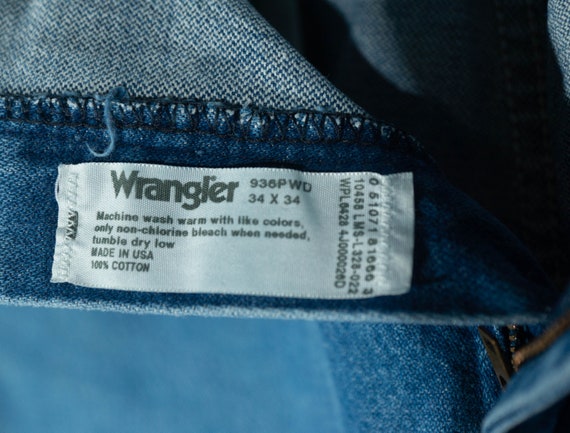 Vintage Wranglers 80s Made in USA Jeans Western B… - image 4