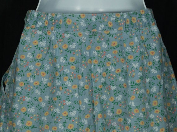 Vintage Skorts 80s Shorts Mini Skirt Wrap Over Bu… - image 7