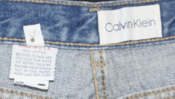 Vintage Calvin Klein Jeans Made in USA Union Stam… - image 2