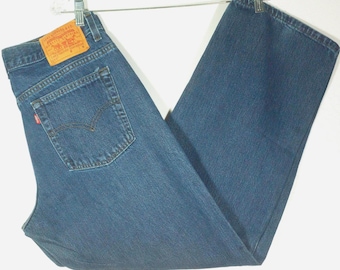 Vintage Jeans Levi's 577: 2001 USA Made Straight Leg Cut - VTG Size 14