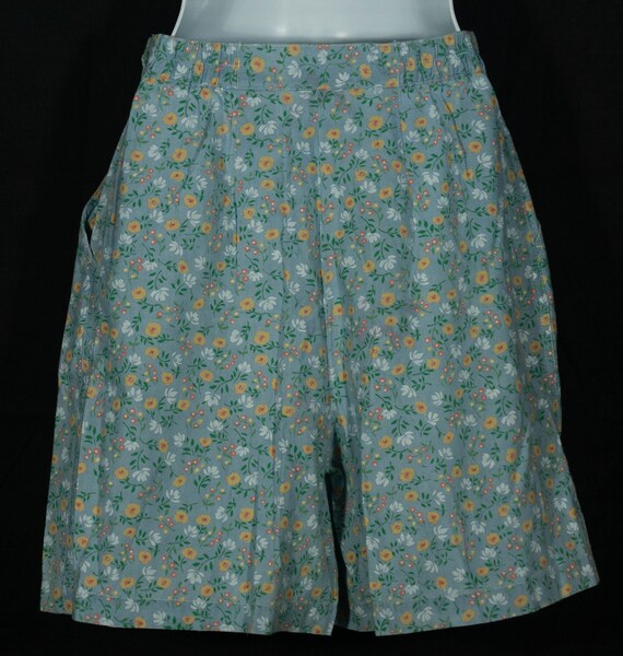 Vintage Skorts 80s Shorts Mini Skirt Wrap Over Bu… - image 2