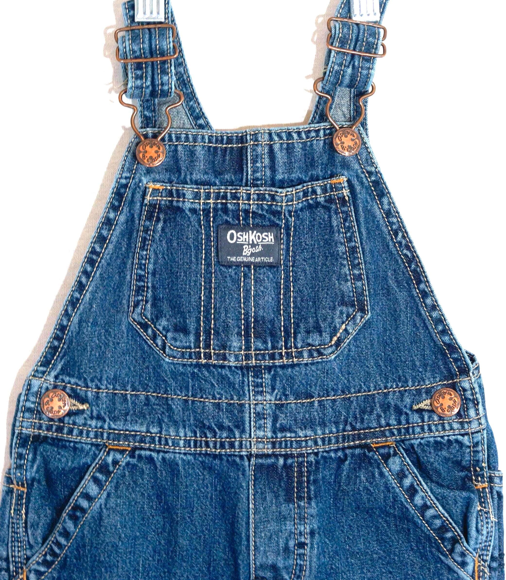OshKosh　オーバーオール　MADE IN U.S.A　ベージュ OshKosh オーバーオール MADE IN U.S.A ベージュ OSHKOSH