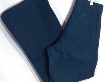 Vintage flared jeans: SailorJeans met hoge taille en wijde pijpen, maat 29 x 31 inch