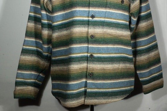 Vintage Wool Shirt 90s Sierra Pacific Button Down… - image 2