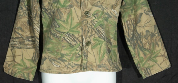 Kids Camoflauge Jacket Vintage Made in USA 80s "C… - image 6