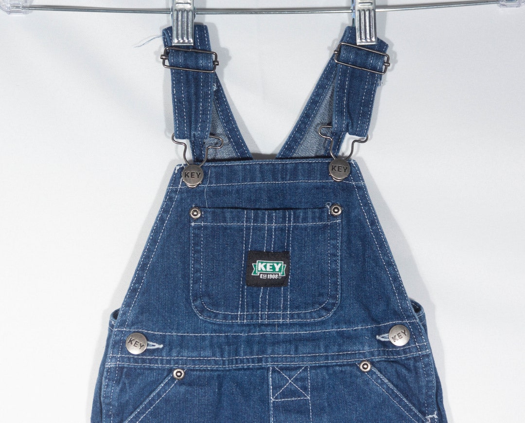 Key Imperial Overalls Jeans Vintage Kids 90s Dungarees Baby - Etsy