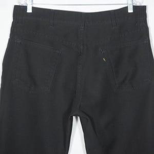 Vintage Levi&#39;s 517 Schwarze Bootcut Hose - Herren 38x29