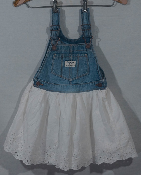 Oshkosh white deals eyelet dress