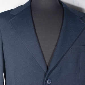 1960er Blazer Vintage Jacke Midcentury Mod Sport Mantel Anzug gefütterter Blazer Union Made in USA Swanky Style - Herrengröße 42 Regular