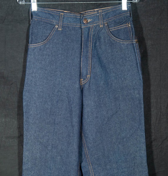 70s Jeans Vintage Bay Britches Denim Pants High R… - image 6