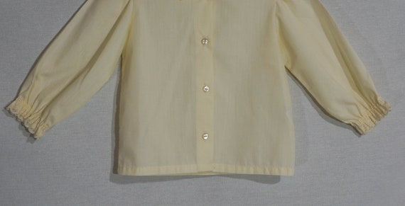 60s Girls Blouse Vintage Shirt Her Majesty Label … - image 9