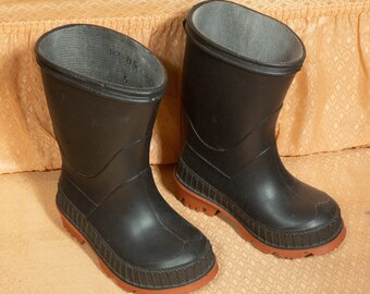 Bottes de pluie pour tout-petits Wellingtons Little Kids Wellies - Taille enfant 5