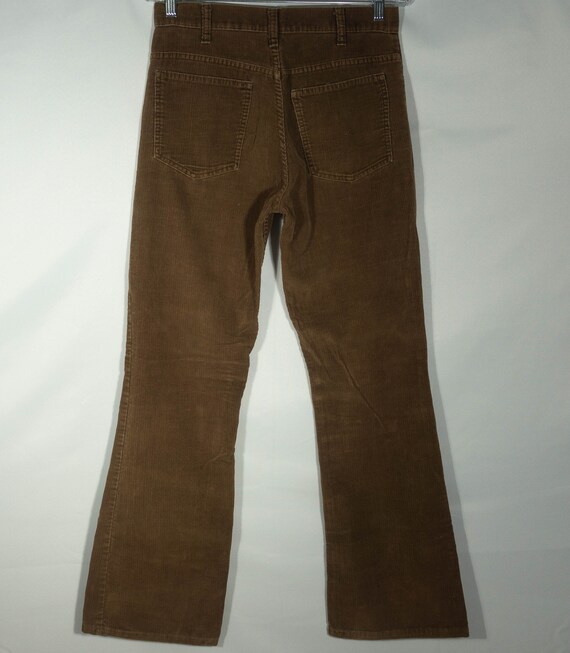 Vintage Jcpenney 70s Flared Pants Corduroy Cords Trouser Flares