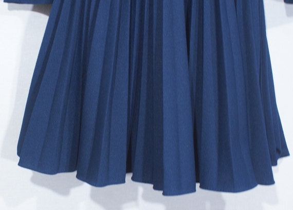 Mod 60s Dress Vintage Accordion Pleated Skirt Uni… - image 8