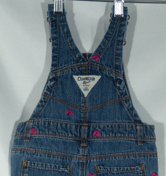 OshKosh Overalls Kids Vesbak Jeans Embroidered Ba… - image 8