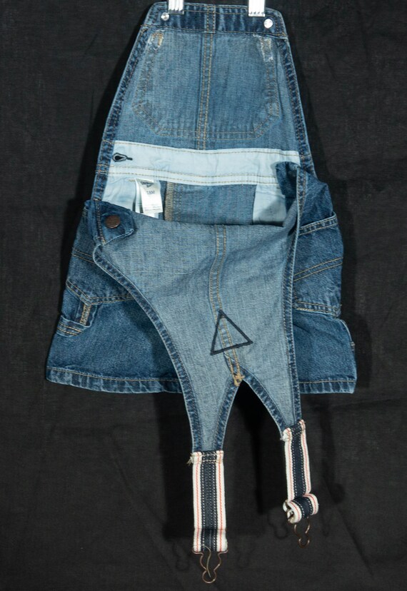 OshKosh Jean Overalls Shorts Baby Vestbak Toddler… - image 8