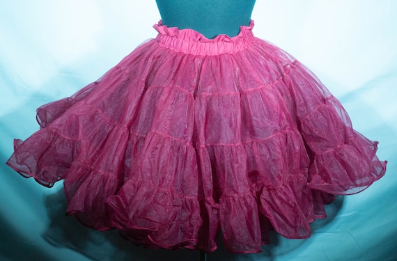 Vintage Petticoat Circle Skirt Slip Square Dance … - image 1