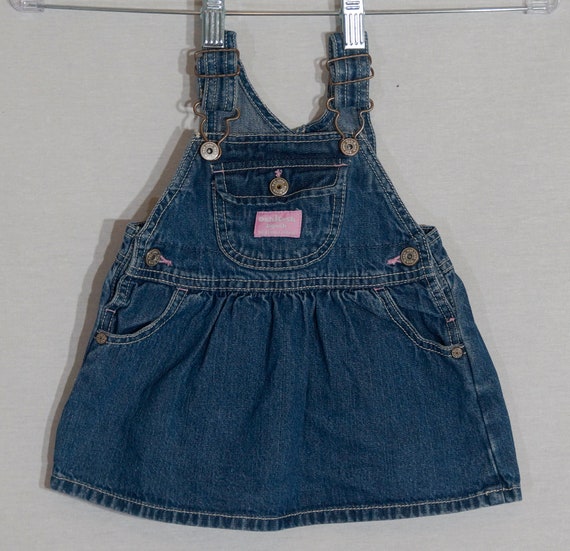 Newborn top jean dress