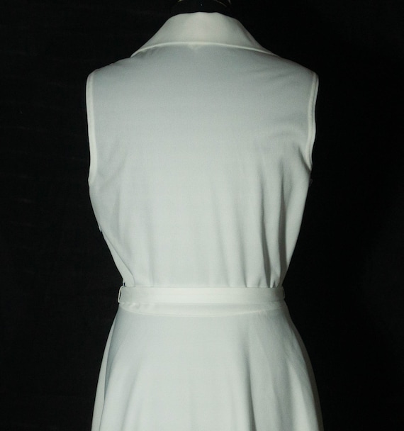 Vintage Dress 70's Montgomery Ward Wing Collar Sl… - image 6