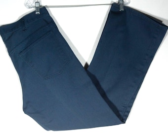 Jaren 70-broek: vintage JCPenney bootcut-broek met lichte uitlopende zoom - maat 36 x 30