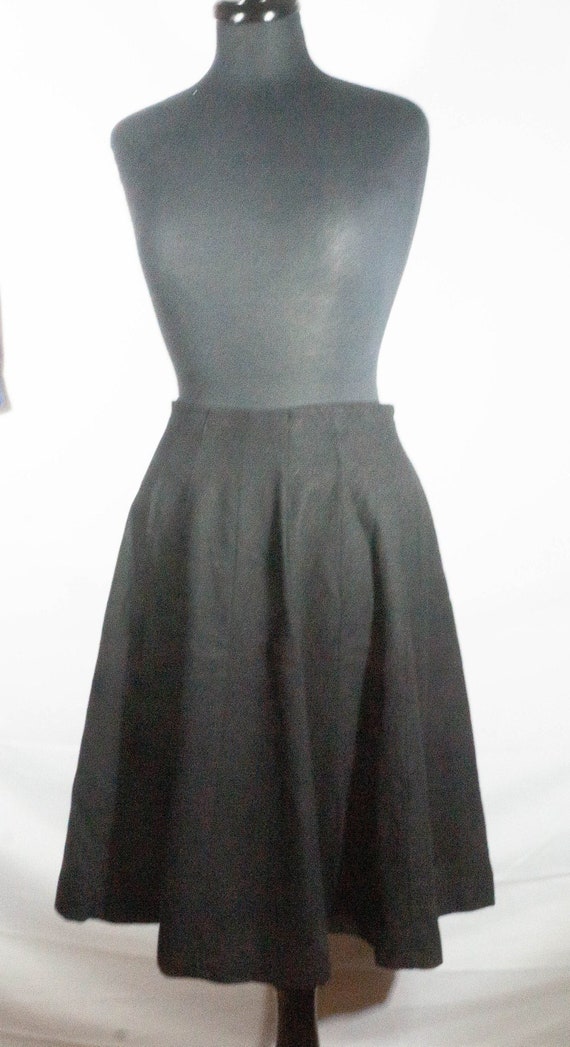 50s Circle Skirt Vintage Midi Snyder Craft Califor