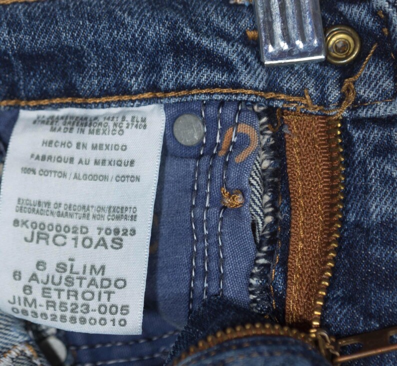 Vintage Western Jeans Girls' Flared Wranglers - Size 6 Slim image 9