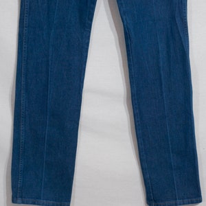 Vintage Wranglers Cowboy Jeans: Western Wear, Dark Wash Bootcut - Size 32 x 40 image 9