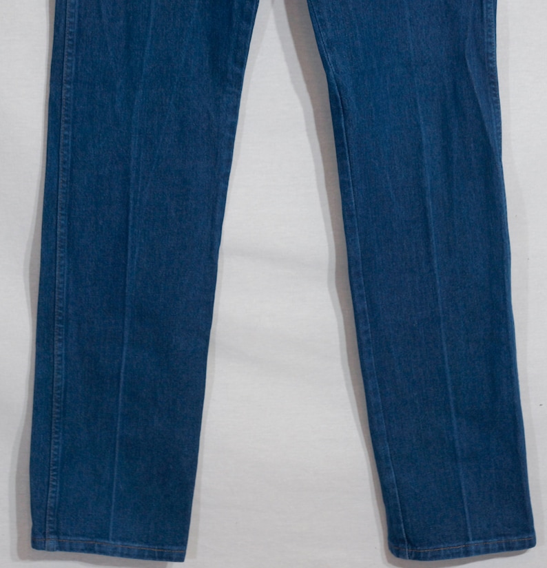Vintage Wranglers Cowboy Jeans: Western Wear, Dark Wash Bootcut - Size 32 x 40 image 9