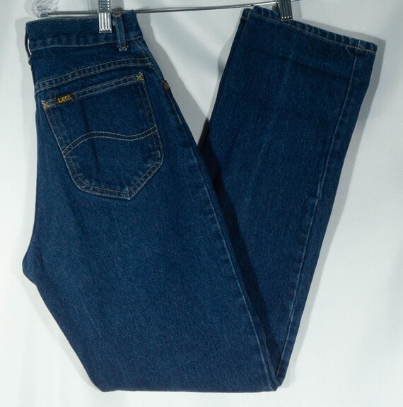 Vintage Kids Jeans 70s Lee Made in USA Union Stamp